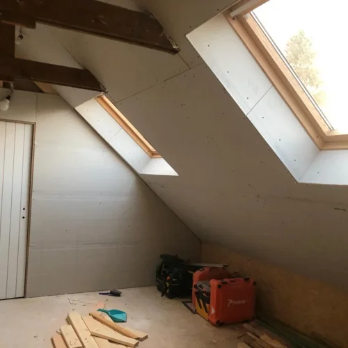 Isolation de toiture & Aménagement de grenier Renovatie Lclean