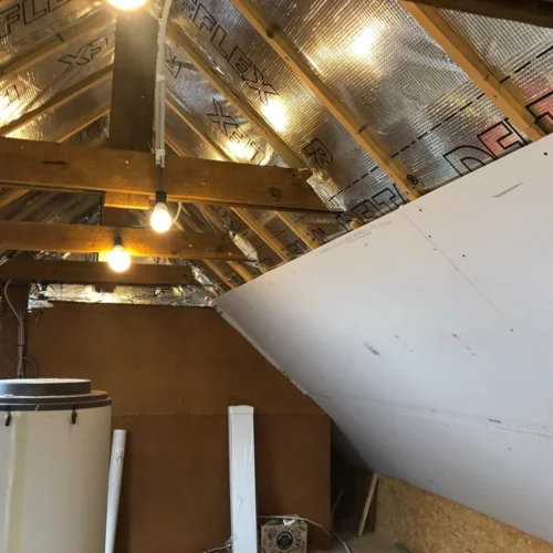 Isolation de toiture & Aménagement de grenier Renovatie Lclean