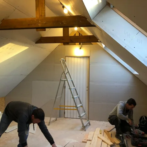 Isolation de toiture & Aménagement de grenier Renovatie Lclean