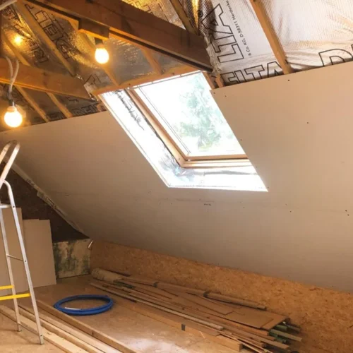Isolation de toiture & Aménagement de grenier Renovatie Lclean