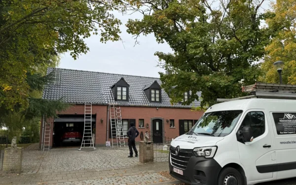 Démoussage de toitures Renovatie Lclean