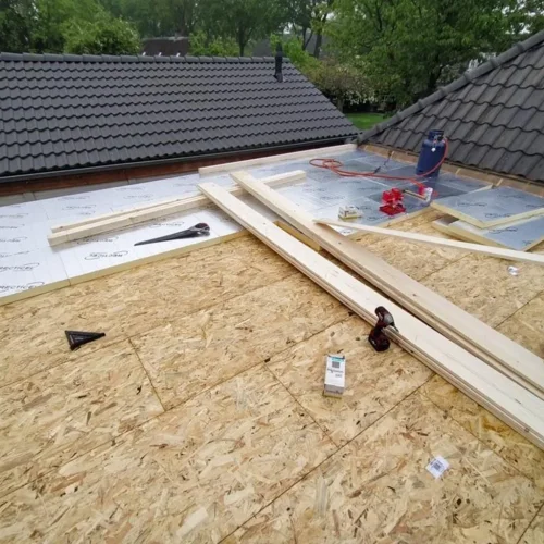 Platte daken Renovatie Lclean